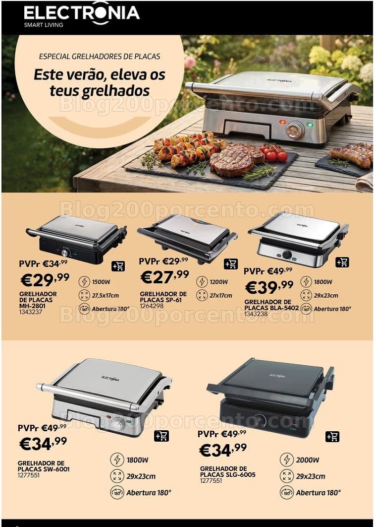 Antevisão Folheto RADIO POPULAR Especial Grelhadores Promoções de 2 a 30 junho
